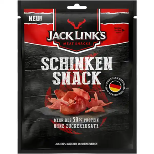 Bild 1 von Jack Link's 2 x Jack Link&#039;s Schinken Snack