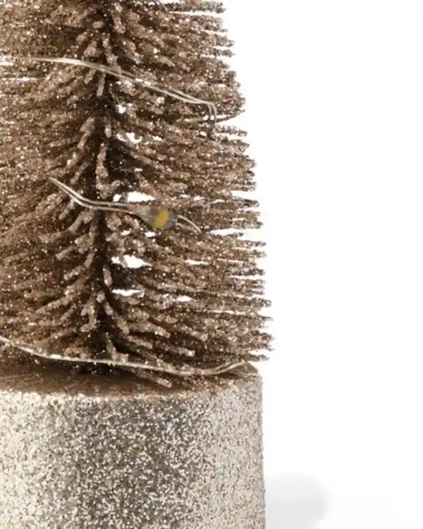 Bild 2 von Weihnachtsbaum Gold mit Lampen