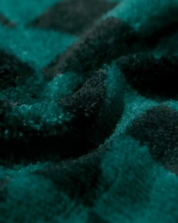 Bild 3 von Kinderpyjama Fleece mit Karos grün