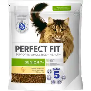 Perfect Fit 2 x Katzenfutter Senior mit Huhn (1,4kg)