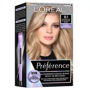 L’Oréal Paris - Preference Cool Blondes Coloration 1 ct Hellbraun Damen