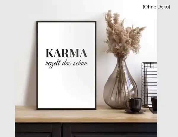 Bild 2 von Bild Slim Frame Black Karma
