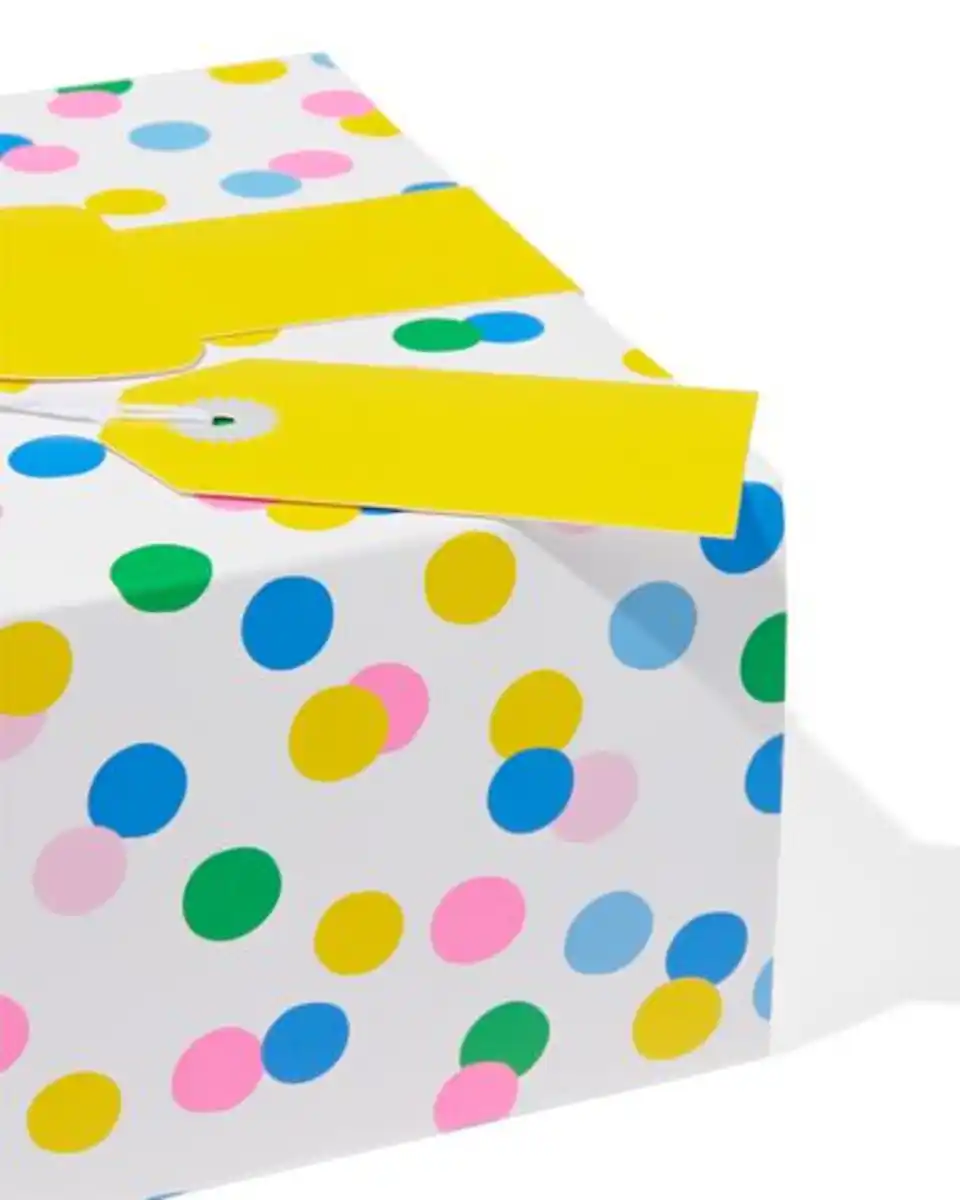 Bild 3 von Geschenkschachtel, Punkte, 24 x 18 x 9 cm, faltbar