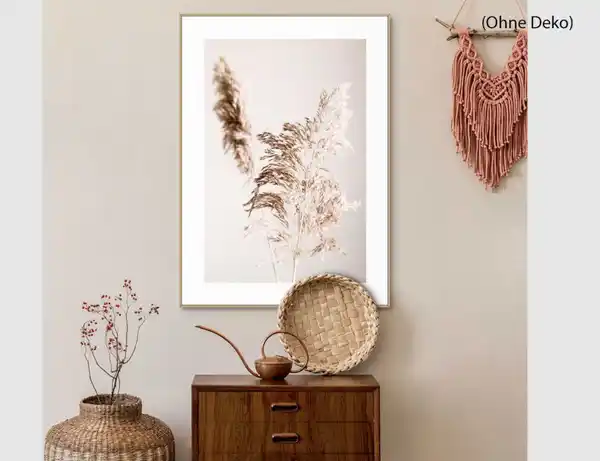 Bild 2 von Bild Slim Frame Wood Gräser