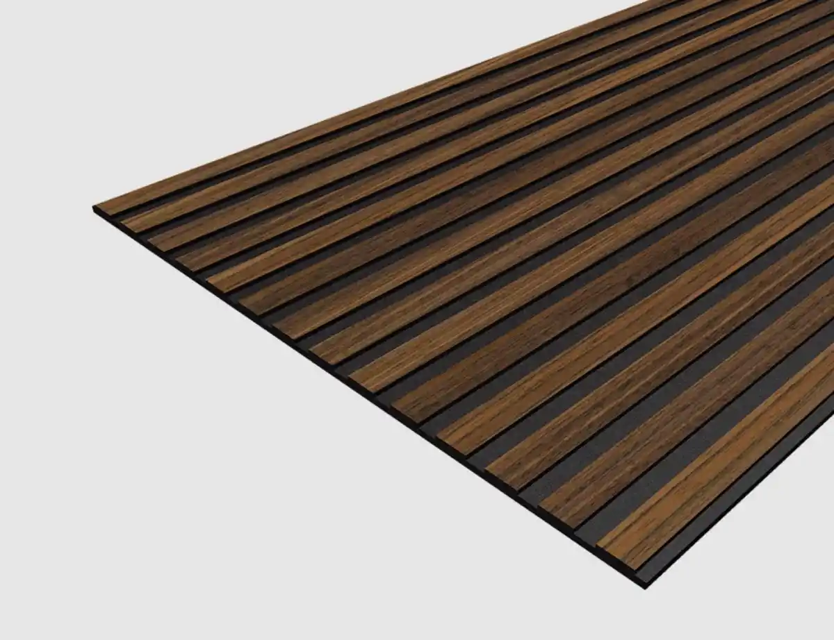 Bild 2 von Akustikpaneel Walnuss dunkel