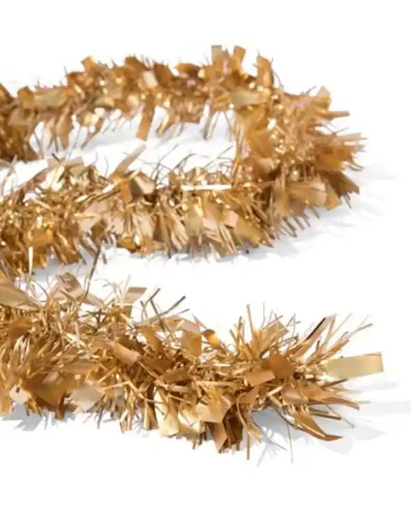 Bild 2 von Girlande, 2 m, Gold, matt