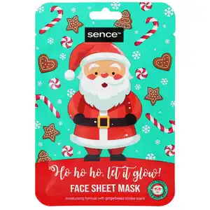 Sence 2 x Tuchmaske Holiday Spirit Santa