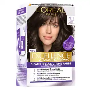 L’Oréal Paris - Excellence Cool Creme Coloration 1 ct Schwarz