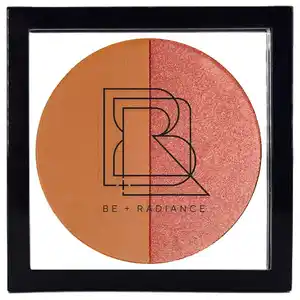 BE + Radiance - Set + Glow Probiotic Powder + Highlighter Puder 10 g 50 - DEEP TAN/NEUTRAL + ROSE G