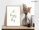 Bild 2 von Bild Slim Frame Wood Tag