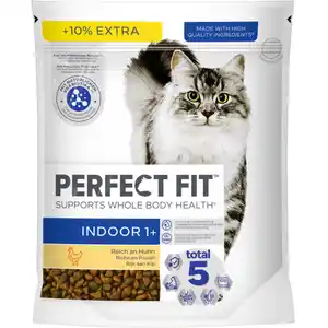 Perfect Fit 2 x Katzenfutter Indoor mit Huhn (750g)