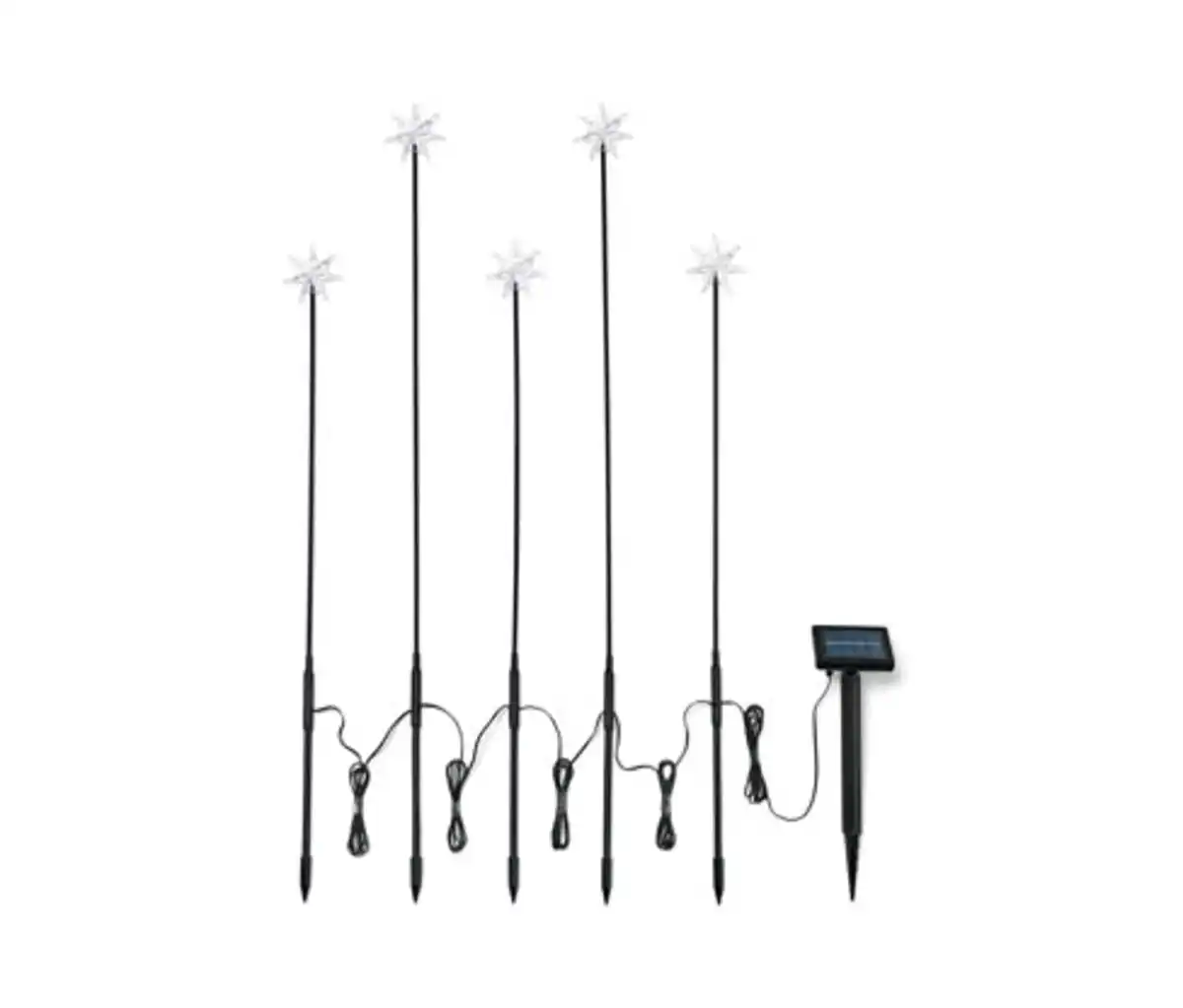 Bild 1 von 5 Solar-Sternleuchtspieße