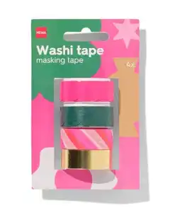 4er-Pack Washitape Weihnachten