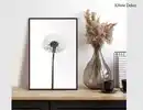 Bild 2 von Bild Slim Frame Black Pusteblume