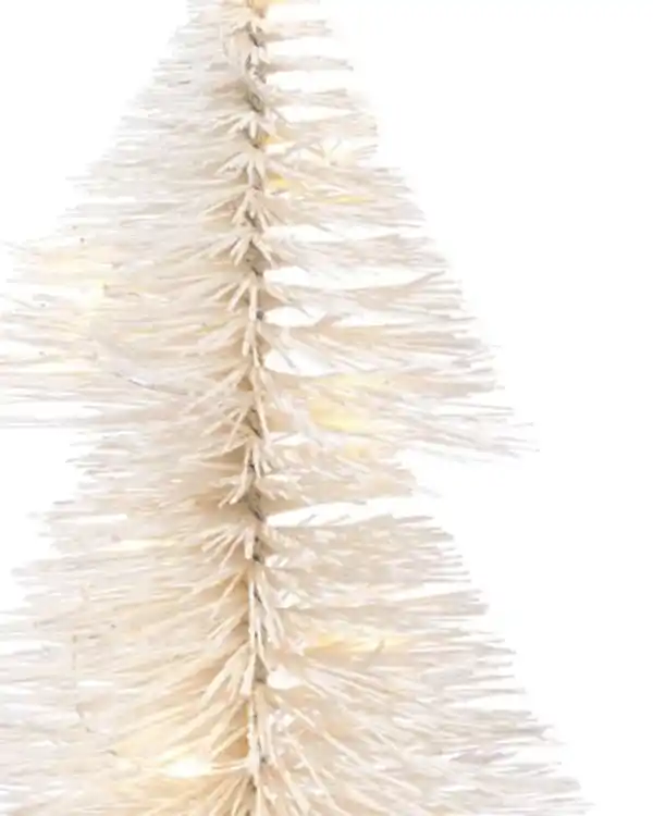 Bild 2 von Mini-Weihnachtsbaum mit Lampen, weiß