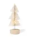 Bild 1 von Mini-Weihnachtsbaum mit Lampen, weiß