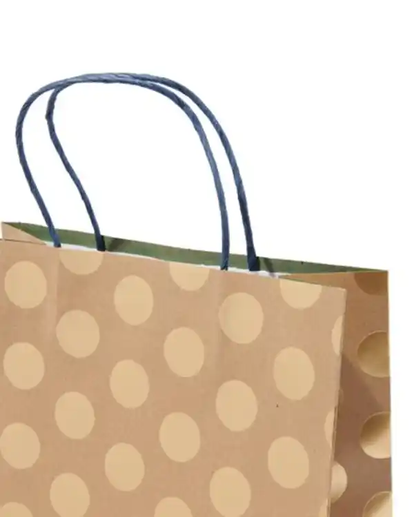 Bild 2 von Geschenktasche, Papier, 31 x 24 x 11 cm, Kraftpapier