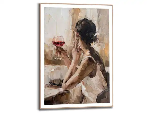 Bild 1 von Bild Slim Frame Wood Wein