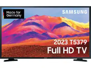 SAMSUNG GU32T5379CD LED TV (Flat, 32 Zoll / 80 cm, Full-HD, SMART TV, Tizen™), Nachtschwarz