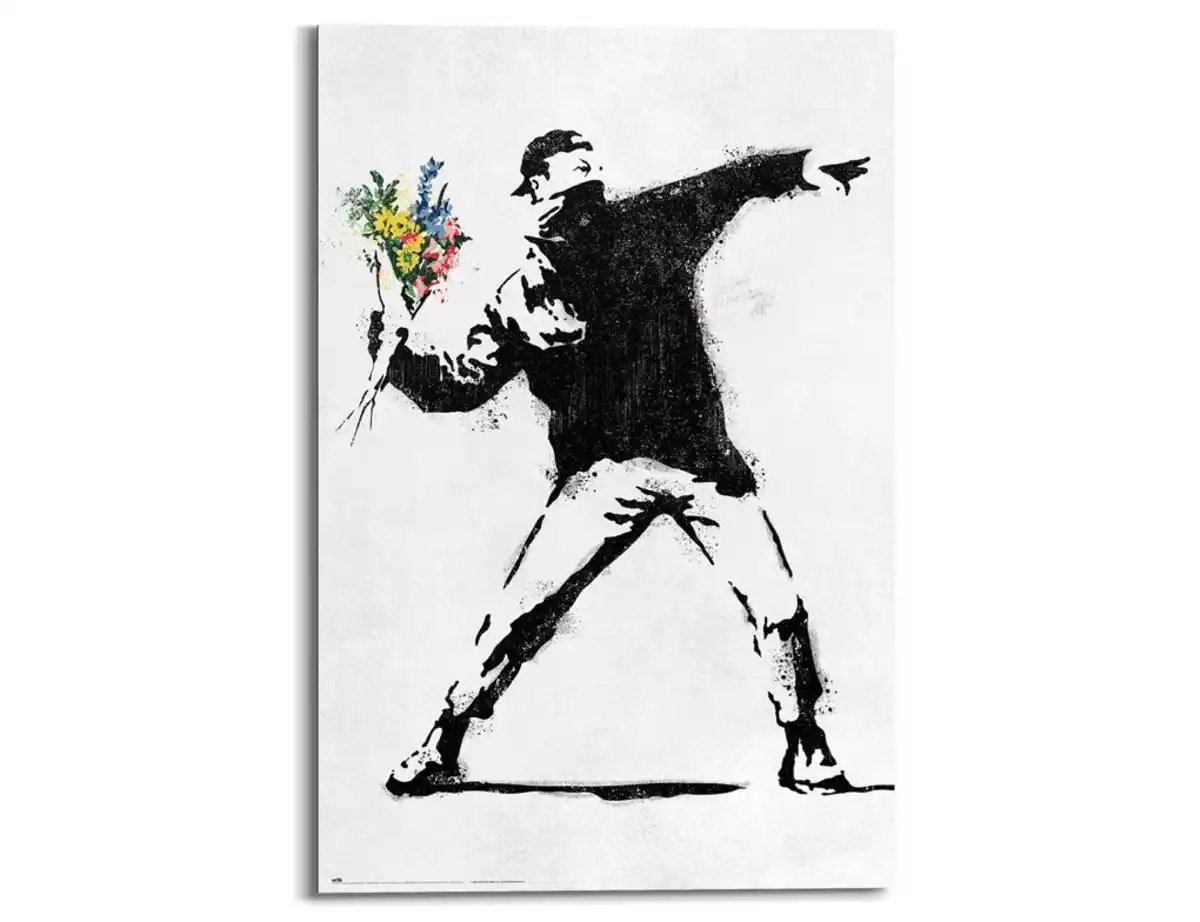 Bild 1 von Bild Bansky Flower Bomber