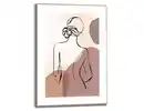 Bild 1 von Bild Slim Frame Wood Frau
