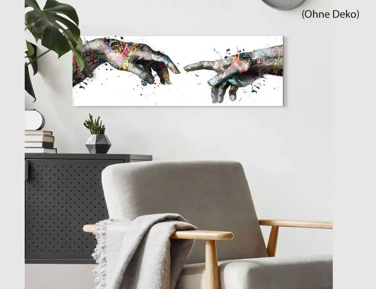 Bild 2 von Bild Graffiti Hände Bunt