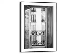 Bild Slim Frame Black Balkon