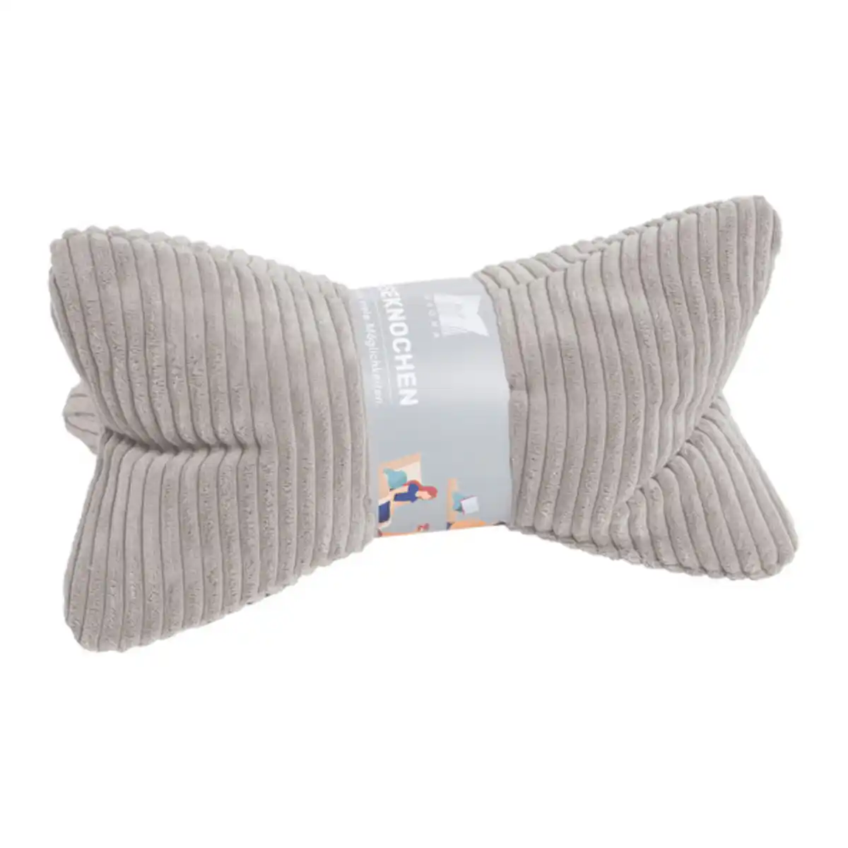 Bild 1 von Leseknochen Shara, 42 x 22 x 22 cm, grau