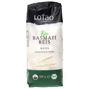 Lotao 2 x BIO Basmati Reis weiß