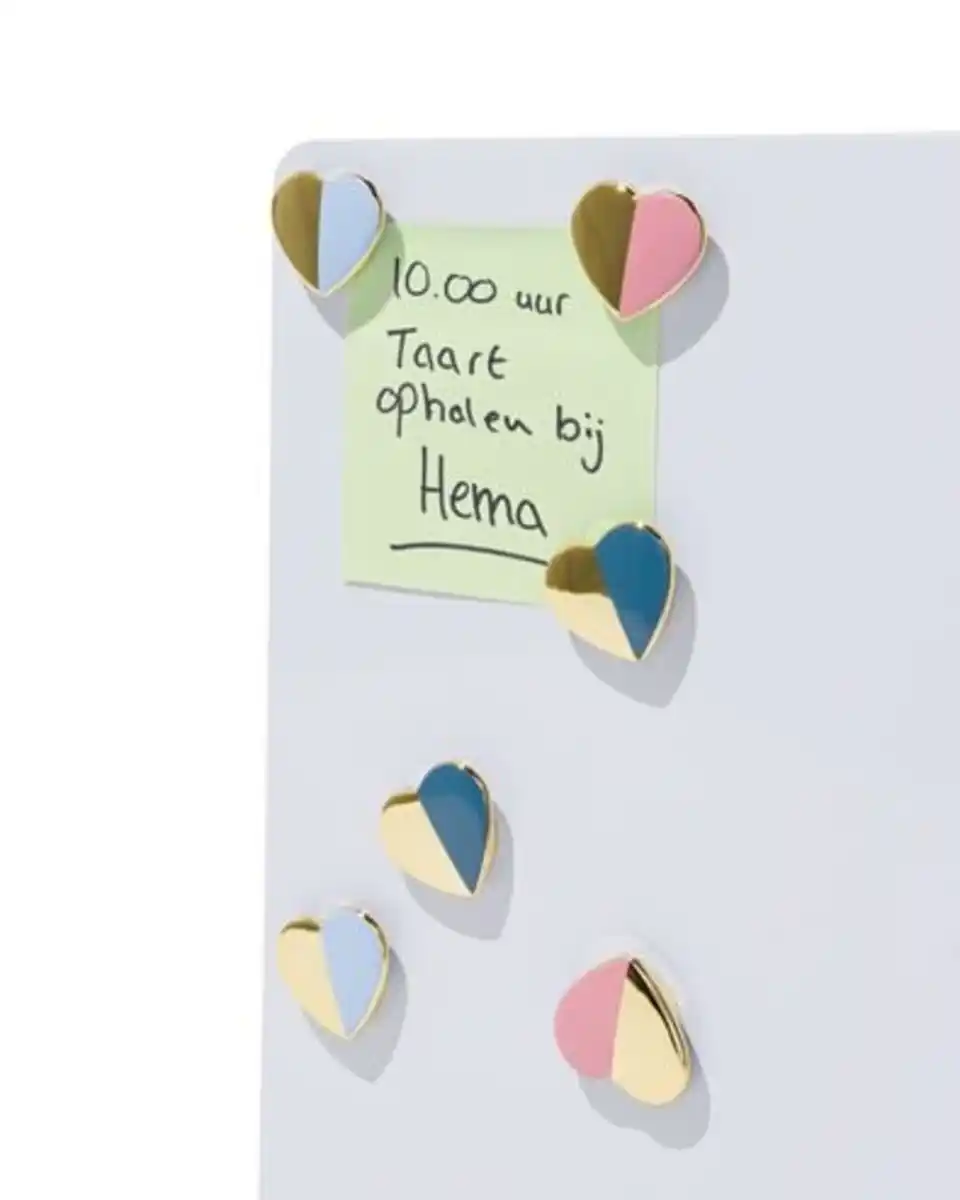 Bild 4 von 6er-Pack Magnete, Herzen, 3 cm