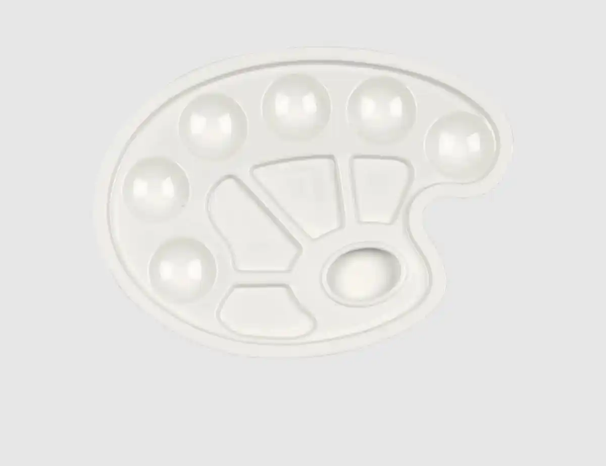 Bild 1 von Mischpalette für Farben weiß