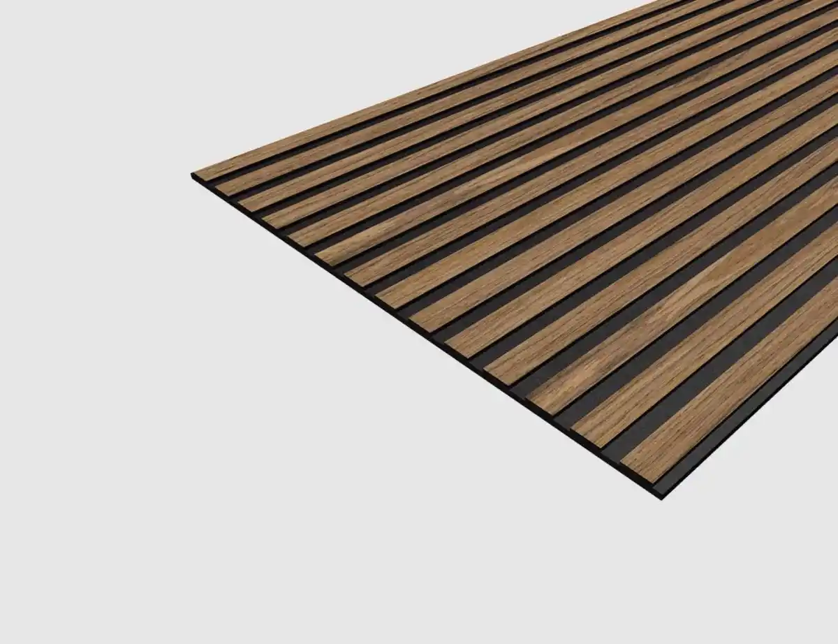 Bild 2 von Akustikpaneel Walnuss hell