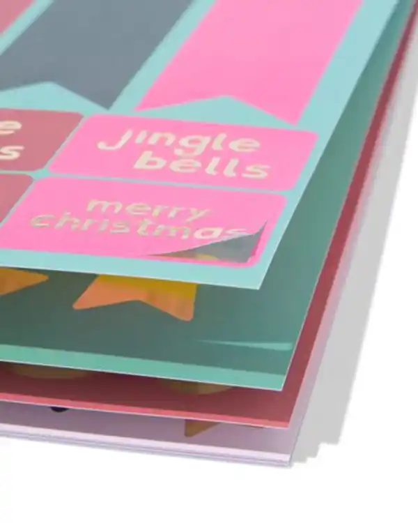 Bild 3 von Block mit Aufklebern und Etiketten