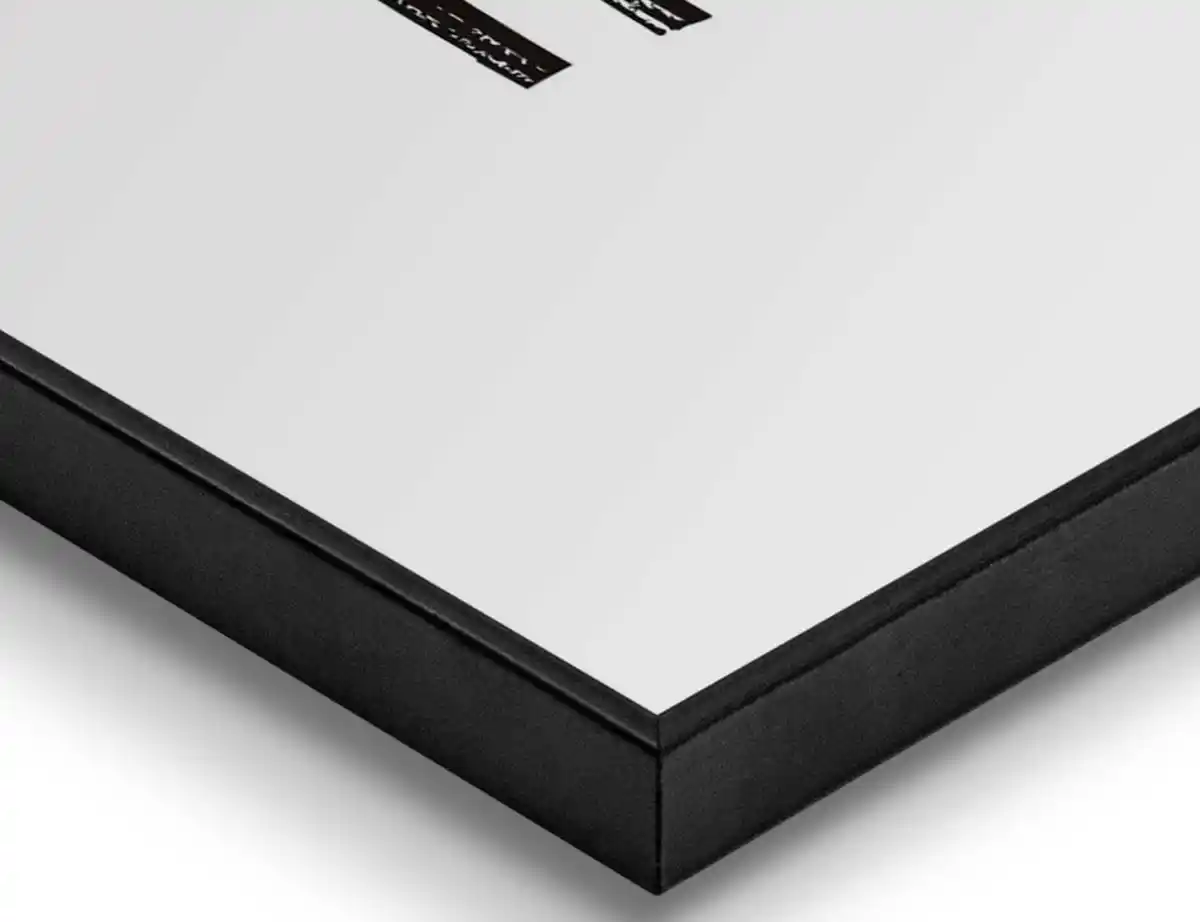 Bild 3 von Bild Slim Frame Black think happy