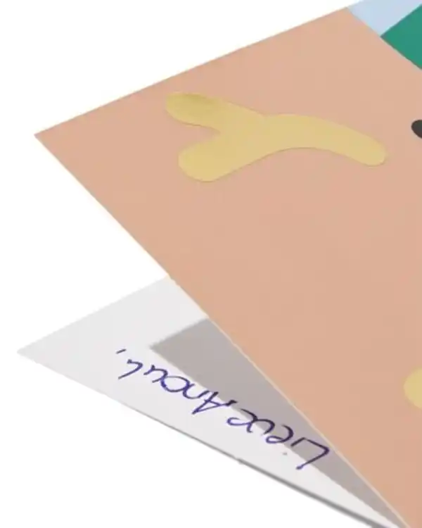 Bild 2 von 6er-Pack Weihnachtskarten klein mit Umschlag