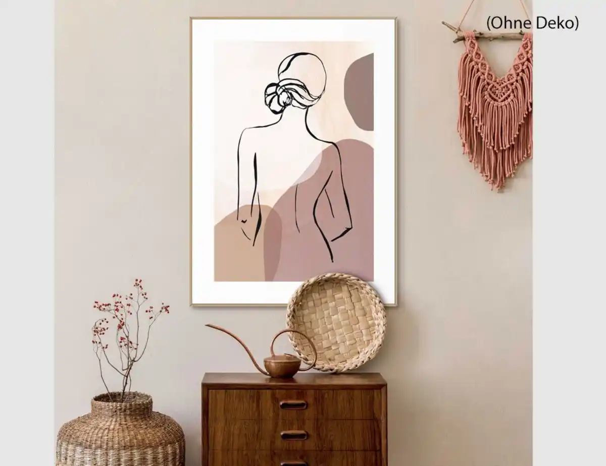 Bild 2 von Bild Slim Frame Wood Frau