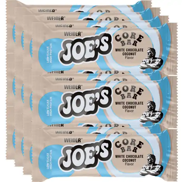 Bild 1 von Weider Joe's Core Bar White Chocolate Coconut, 12er Pack