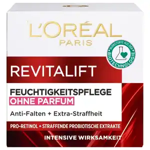 L’Oréal Paris - Revitalift Feuchtigkeitspflege ohne Parfum Gesichtscreme 50 ml