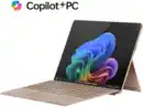 Bild 1 von MICROSOFT Surface Pro, Copilot+ PC, 11. Edition, Convertible, mit 13 Zoll Display, Qualcomm Snapdragon X Plus, 16 GB RAM, 512 SSD, Adreno™ Onboard Graphics, Sand, Windows 11 Home (64 Bit), Sand