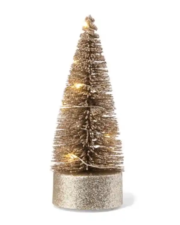 Bild 3 von Weihnachtsbaum Gold mit Lampen