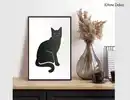 Bild 2 von Bild Slim Frame Black Cat