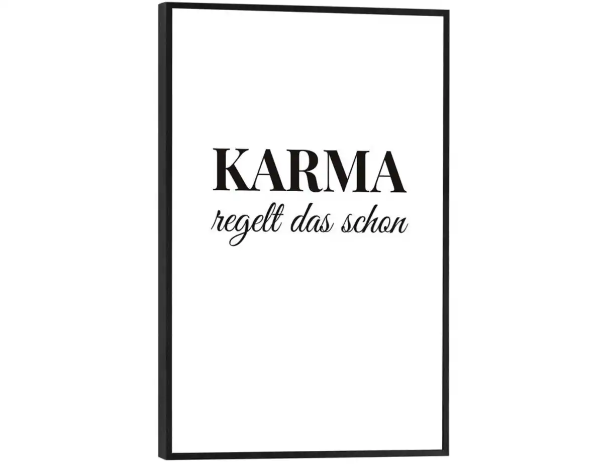 Bild 1 von Bild Slim Frame Black Karma