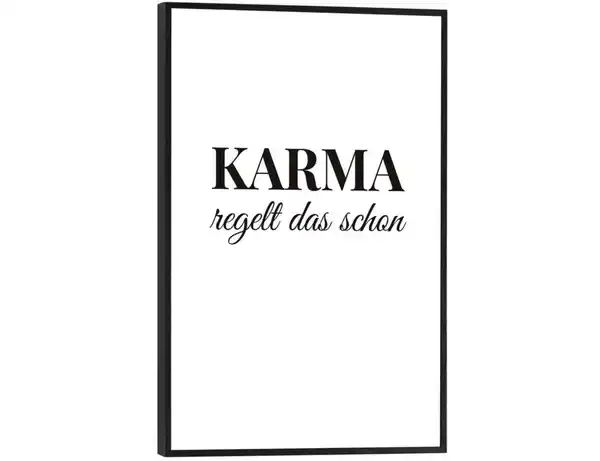 Bild 1 von Bild Slim Frame Black Karma
