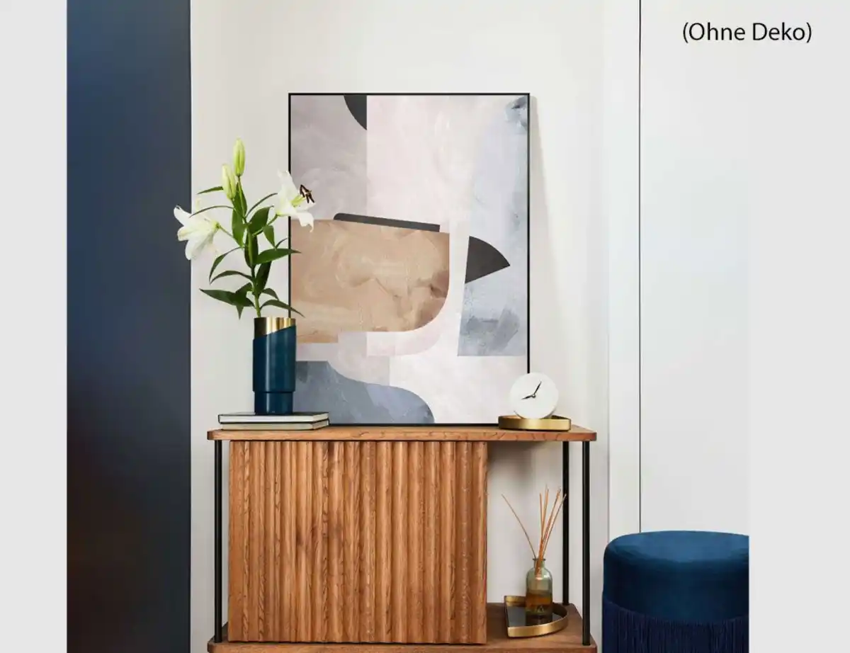 Bild 2 von Bild Slim Frame Black Abstrakt