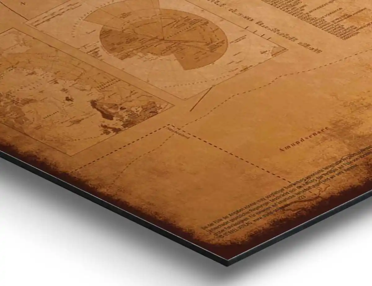 Bild 2 von Bild antike Weltkarte