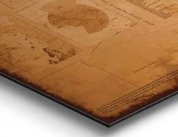 Bild 2 von Bild antike Weltkarte