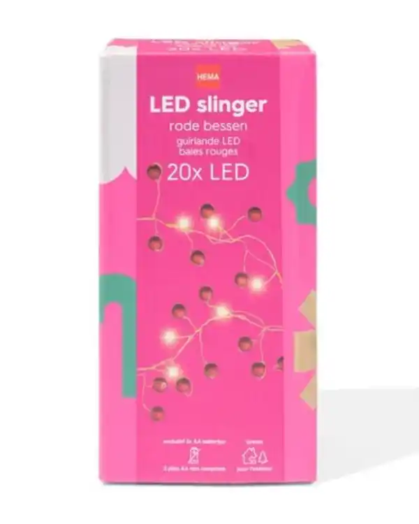 Bild 3 von Lichterkette, 20 LED, Beeren, 2 m