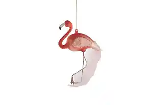 BUTLERS Hänge-Weihnachtsbaum »HANG ON Anhänger Flamingo Höhe 15cm«