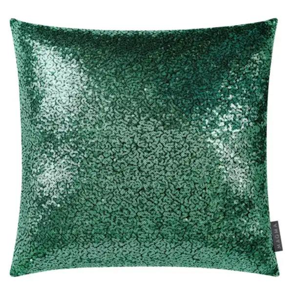 Bild 1 von Kissenhülle Glitter, jade, 40 x 40 cm