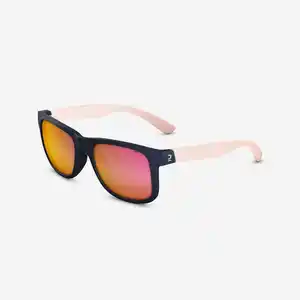 Sonnenbrille Wandern MH T140 Kinder ab 10 Jahren Kategorie 3 blau/rosa Blau|rosa